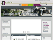 Tablet Screenshot of bastogne.be